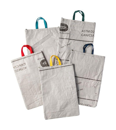 product image for recycled tarp tote bag design by puebco 5 13