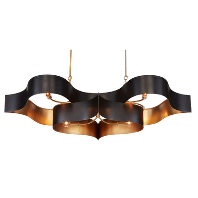 product image for Grand Lotus Oval Chandelier 19 7