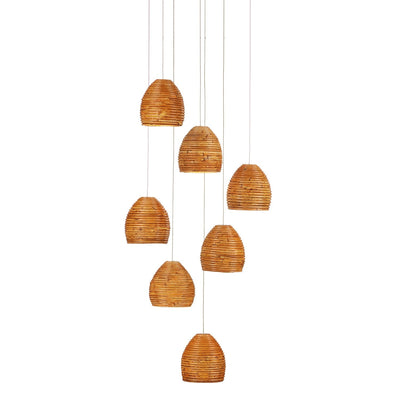 product image for Beehive 7-Light Multi-Drop Pendant 1 16