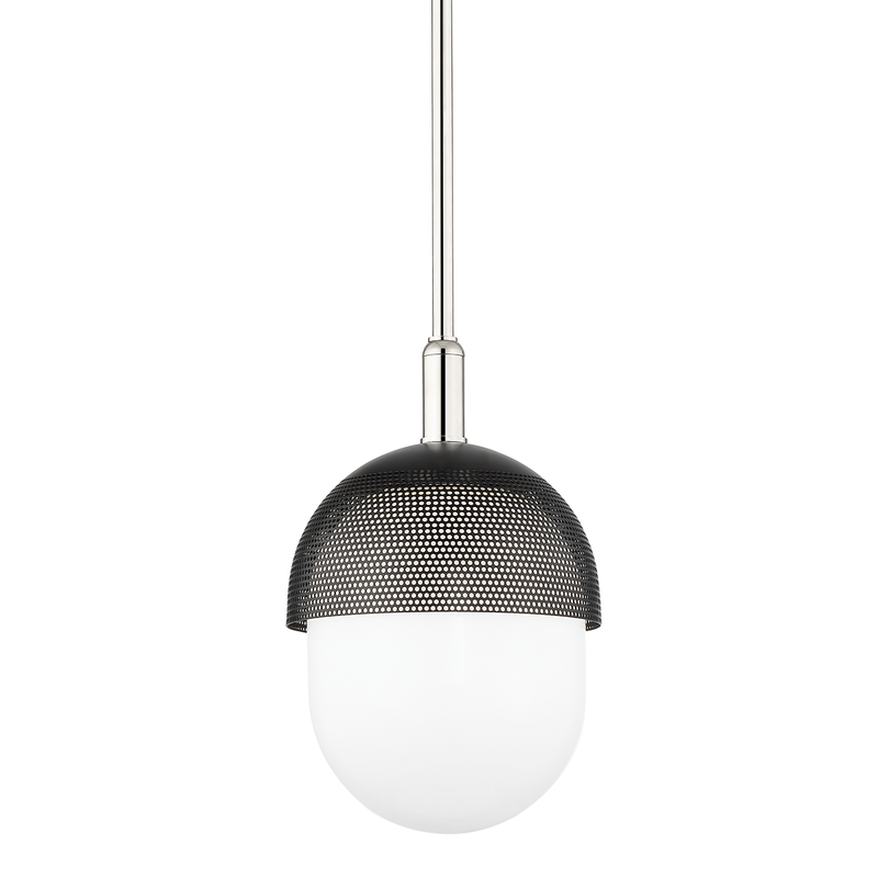 media image for nyack small pendant by hudson valley lighting 6109 agb bk 2 21