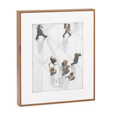 product image for boulevard walnut veneer matte frame in 8x10 design by torre tagus 2 11