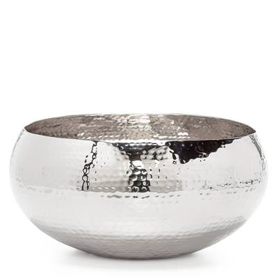 product image of aladdin hammered aluminum 13 diameter bowl design by torre tagus 1 55