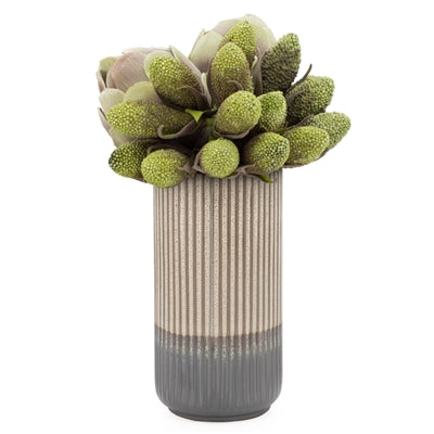 product image for palma layered glaze ceramic 9 vase in creme design by torre tagus 2 54