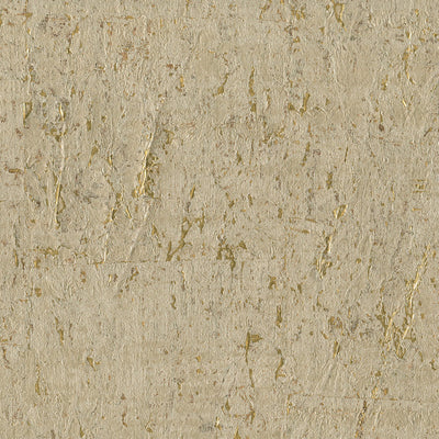 product image of Cork Textural Wallpaper in Gold/Silver 574