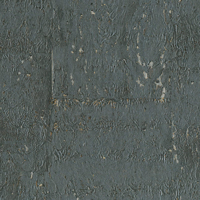 product image of Cork Textural Wallpaper in Grey Blue/Silver 552