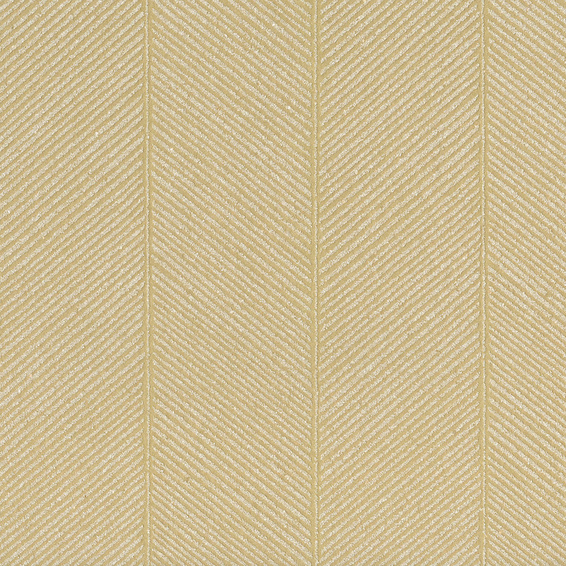 media image for Mica Herringbone Wallpaper in Ivory/Goldenrod 299