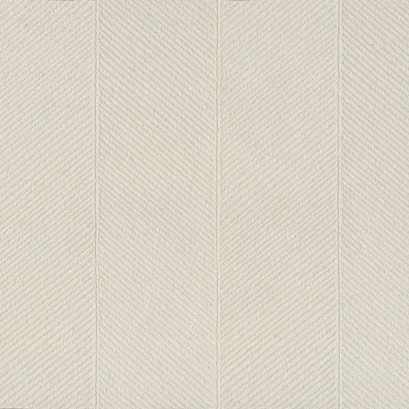 media image for Mica Herringbone Wallpaper in Ivory/Silver 27