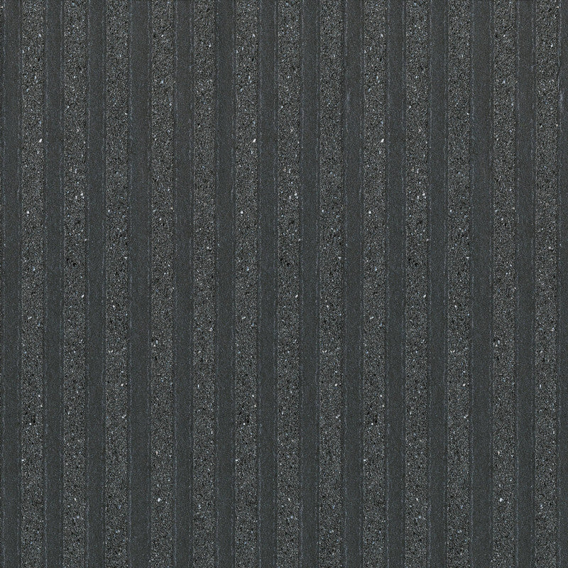 media image for Mica Modern Stripe Wallpaper in Metallic Charcoal 299