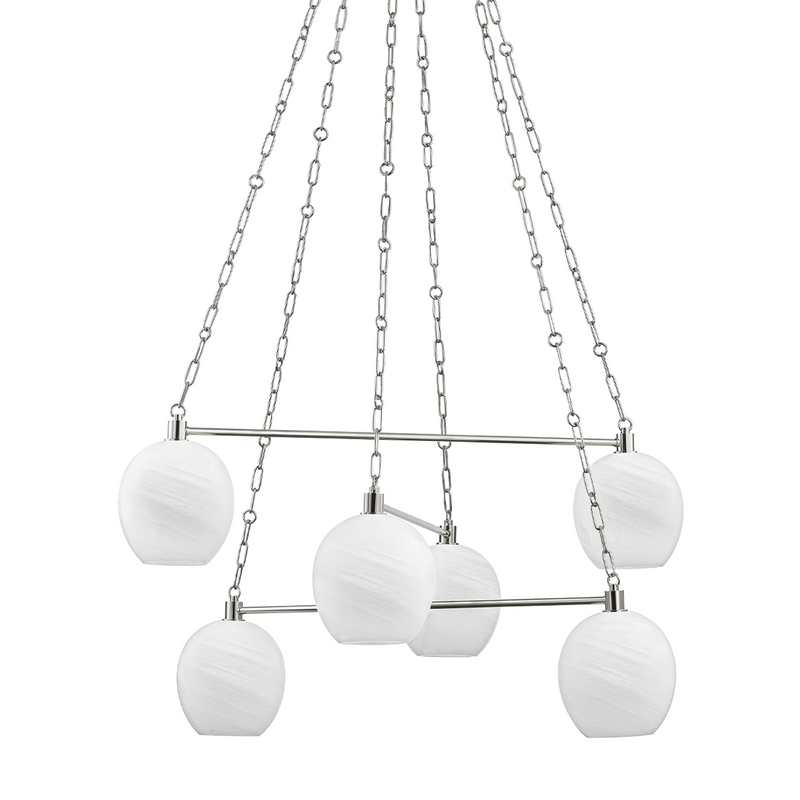 media image for asbury park 6 light chandelier by hudson valley lighting 9138 agb 2 226
