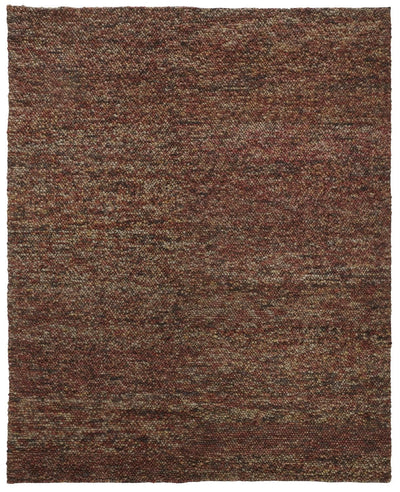 product image for Genet Hand Woven Rust and Brown Rug by BD Fine Flatshot Image 1 45