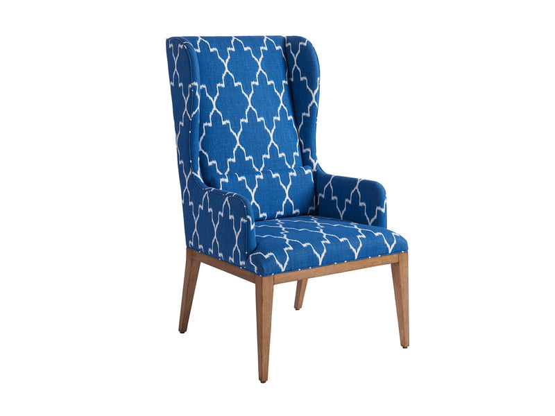 media image for seacliff upholstered host wing chair by barclay butera 01 0921 883 01 4 238