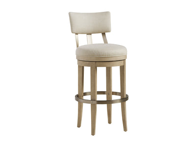 product image of cliffside swivel upholstered bar stool by barclay butera 01 0926 896 01 1 564