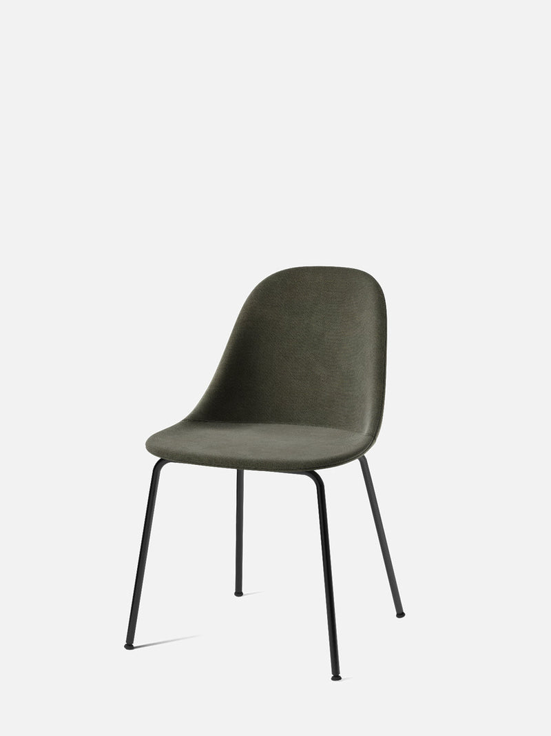 media image for harbour upholstered dining height side chair w steel black legs in various colors design by menu 10 249