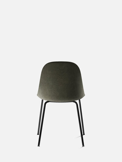 product image for harbour upholstered dining height side chair w steel black legs in various colors design by menu 11 11