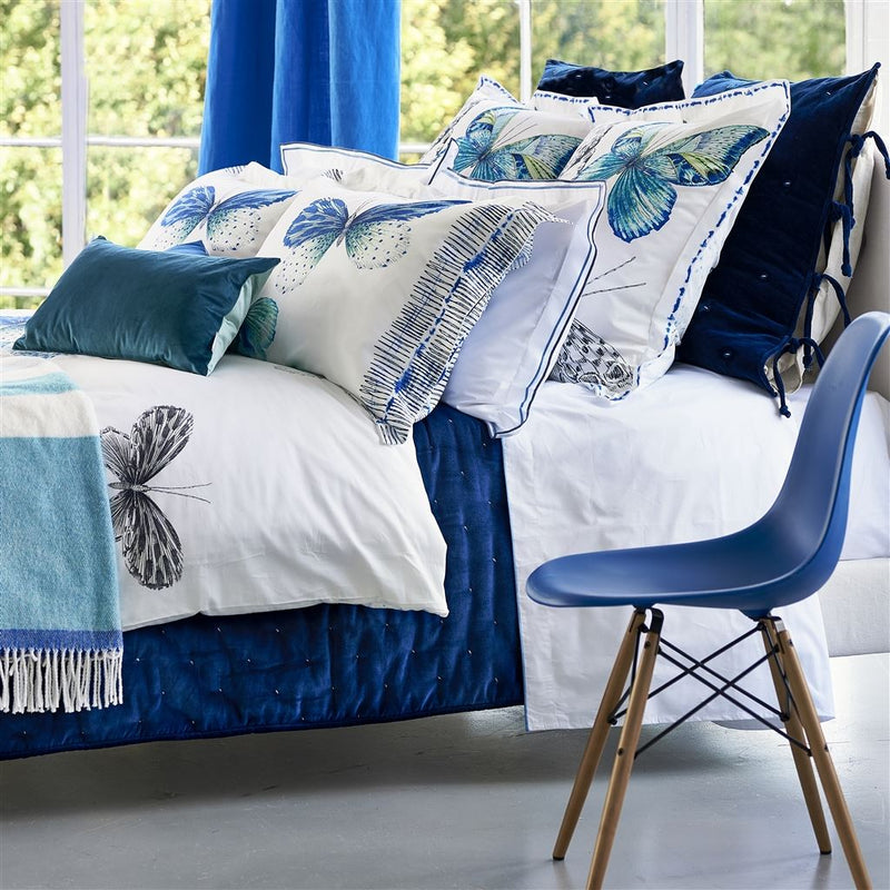 media image for papillons cobalt bedding design by designers guild 3 236