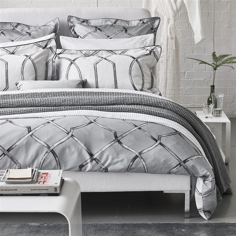 media image for Rabeschi Slate Bed Linen by Designers Guild 256