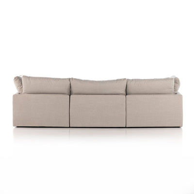 product image for Stevie 4-Piece Sectional Sofa w/ Ottoman in Various Colors Alternate Image 2 95