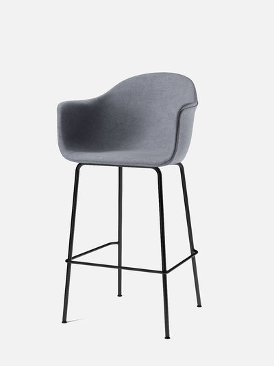 product image for harbour upholstered bar height arm chair w steel black legs in various colors design by menu 7 67