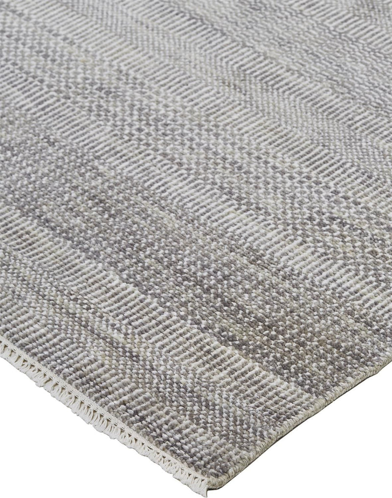 media image for Caldecott Hand Knotted Steel and Silver Gray Rug by BD Fine Corner Image 1 25