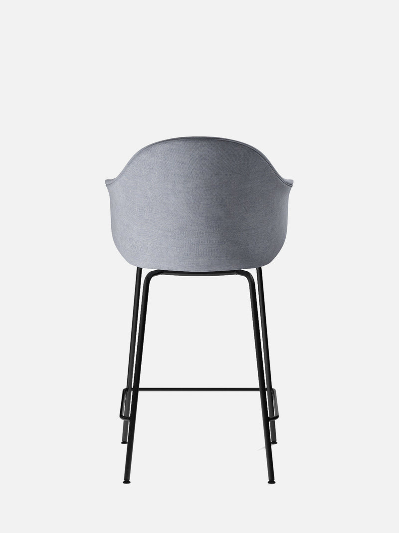 media image for harbour upholstered counter height arm chair w steel black legs in various colors design by menu 8 241