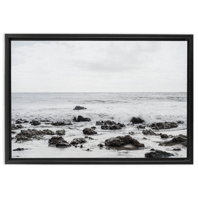 product image for winter shore framed canvas 5 53