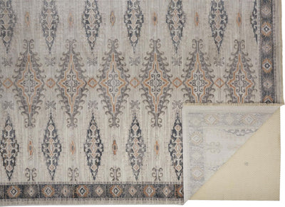 product image for Dunlap Ivory and Blue Rug by BD Fine Fold Image 1 33