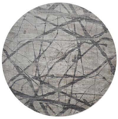 product image for Kiba Warm Gray and Charcoal Rug by BD Fine Flatshot Image 1 41