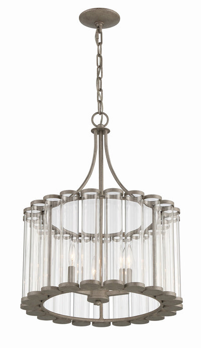 product image for Bridgewater 3 Light Glass Statement Chandelier By Lumanity 3 95