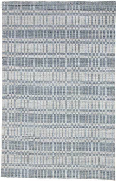 product image for Odami Hand Woven Blue and Gray Rug by BD Fine Flatshot Image 1 80