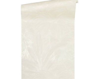 product image for Jungle Palm Leaves Textured Wallpaper in Cream from the Versace V Collection 41