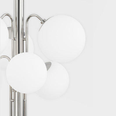 product image for ingrid 6 light chandelier by mitzi h504806 agb 4 61