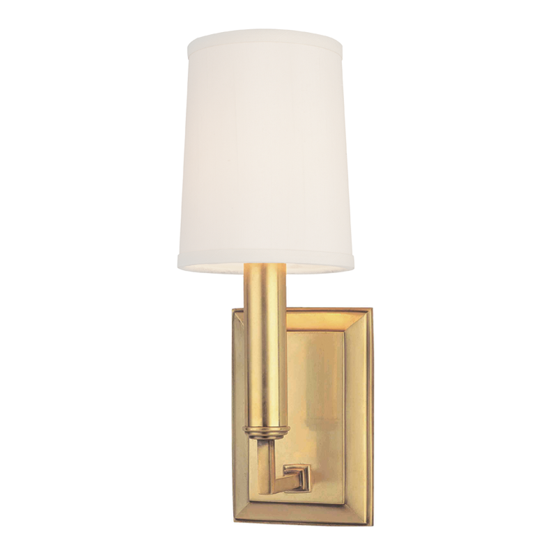 media image for hudson valley clinton 1 light wall sconce 1 292