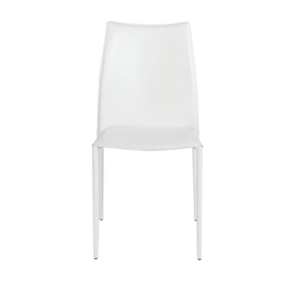 product image for Dalia Stacking Side Chair in Various Colors - Set of 2 Flatshot Image 1 20