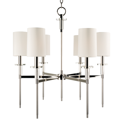 product image for hudson valley amherst 6 light chandelier 8516 1 10