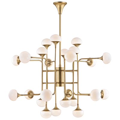 product image for hudson valley fleming 24 light chandelier 4724 1 19