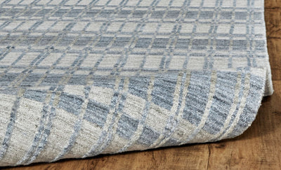 product image for Odami Hand Woven Blue and Gray Rug by BD Fine Roll Image 1 30