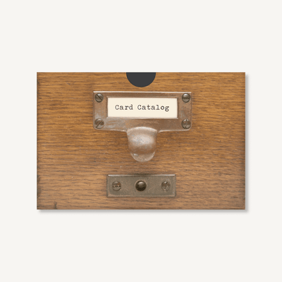 product image of Card Catalog: 30 Notecards 522