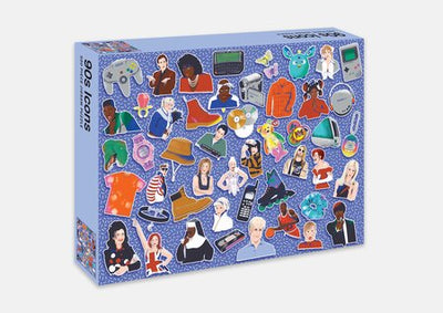 product image of 90s icons jigsaw puzzle by rizzoli prh 9781925811858 1 537