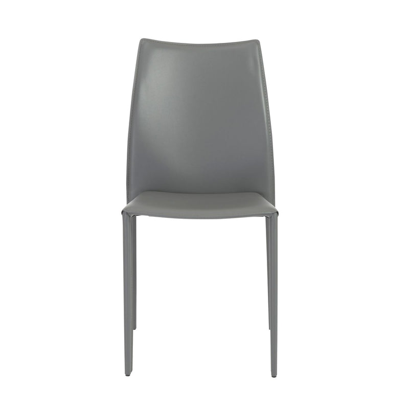 media image for Dalia Stacking Side Chair in Various Colors - Set of 2 Flatshot Image 1 289