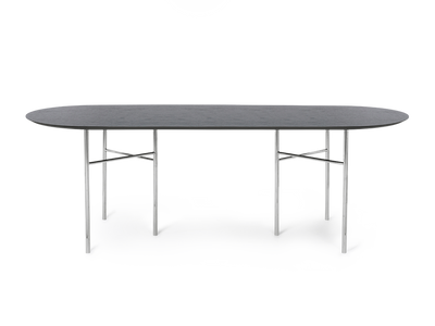 product image of Oval Mingle Table Top in Black Veneer 220 cm1 558