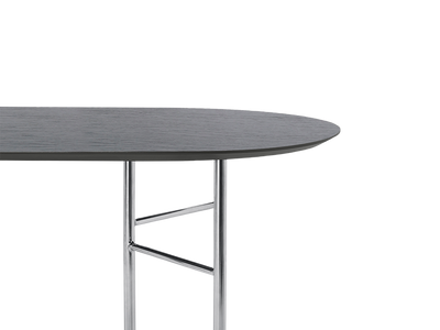 product image for Oval Mingle Table Top in Black Veneer 220 cm2 23