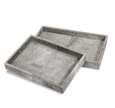 product image for Nadine Hide Trays - Set of 2 1 10