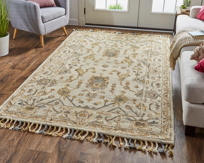 product image for Mansfield Ivory and Gold Rug by BD Fine Roomscene Image 1 42
