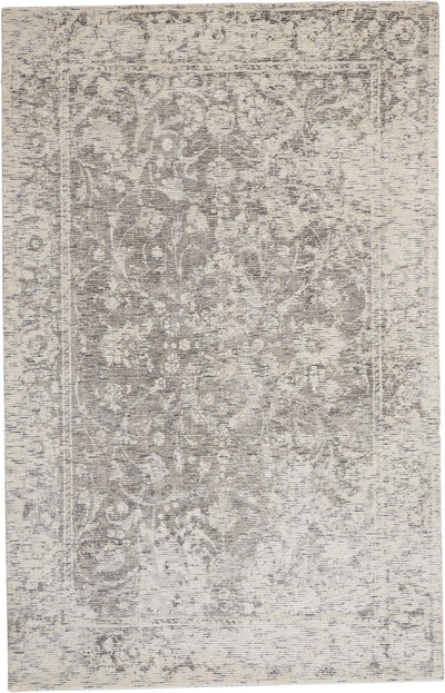 product image for Michener Hand Woven Ivory and Gray Rug by BD Fine Flatshot Image 1 21