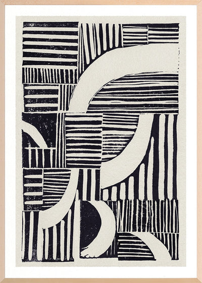 product image for Abstract Linocut C By Grand Image Home 99178_P_24X17_M 2 30