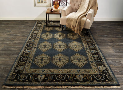 product image for Alden Blue and Gray Rug by BD Fine Roomscene Image 1 94