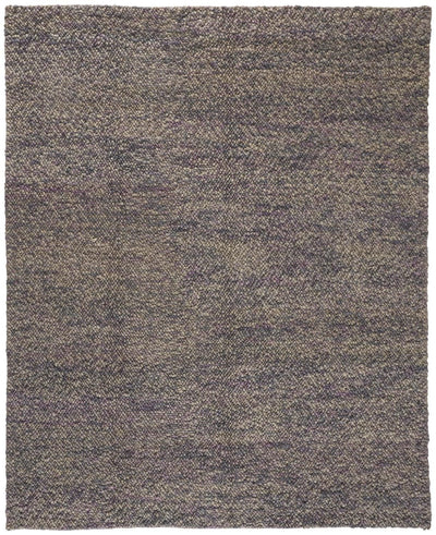 product image for Genet Hand Woven Purple and Beige Rug by BD Fine Flatshot Image 1 10