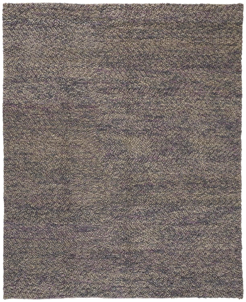 media image for Genet Hand Woven Purple and Beige Rug by BD Fine Flatshot Image 1 230