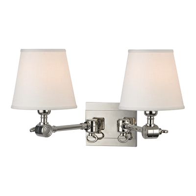 product image for hudson valley hillsdale 2 light wall sconce 4 85
