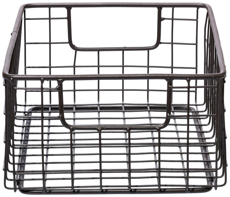media image for wire basket shoe box small design by puebco 6 214